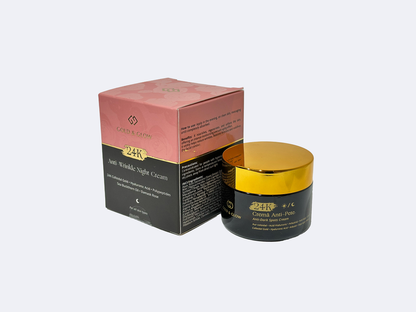 Gold&Glow - 24k Gold Anti-Wrinkle Night Cream